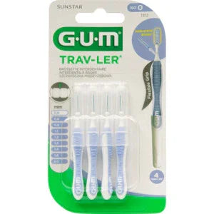 GUM Trav-ler rager 0.6mm (lavendel) 4 Stuks