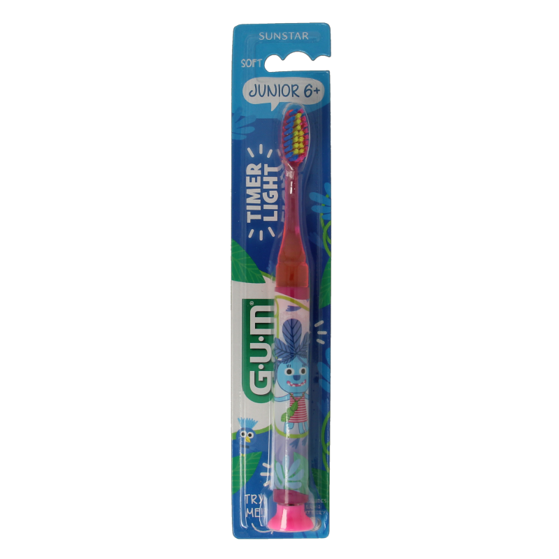 GUM Tandenborstel junior met timer 1 Stuks