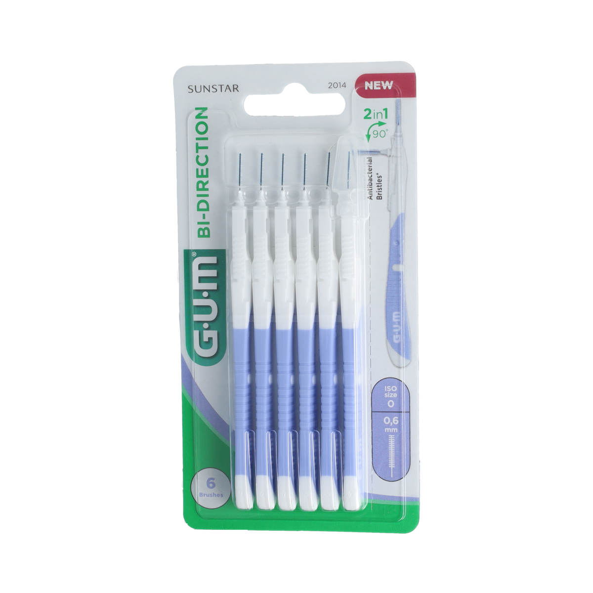GUM Bi-direction 0.6mm 6.00 Stuks