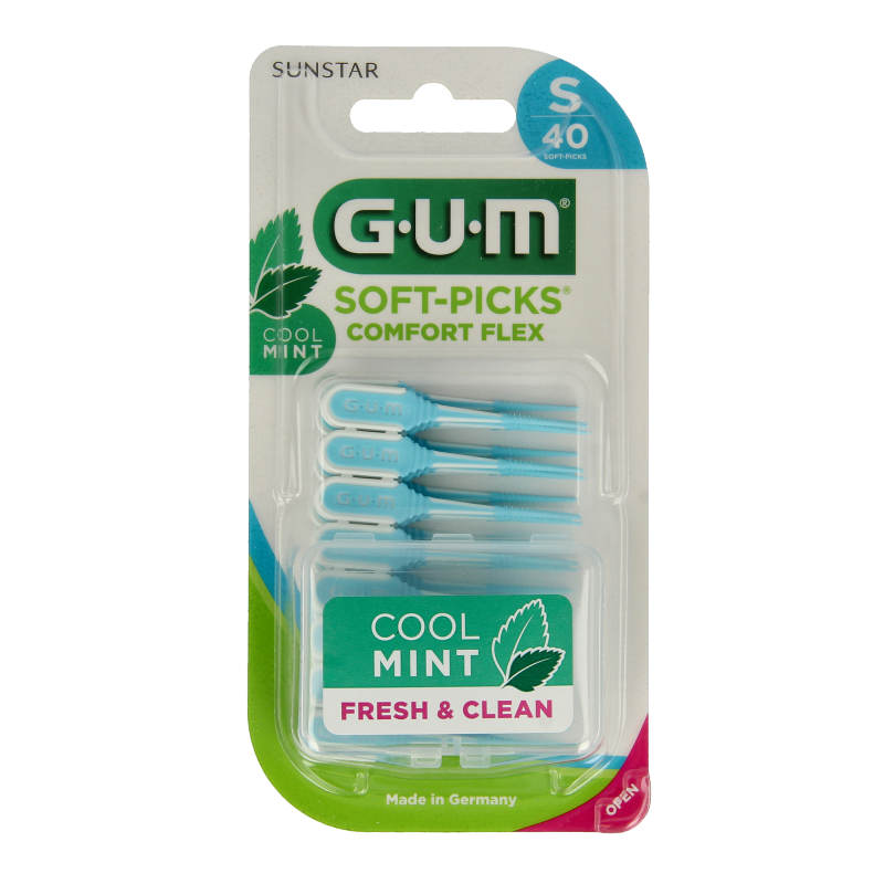 GUM Soft picks comfort flex mint small 40 Stuks