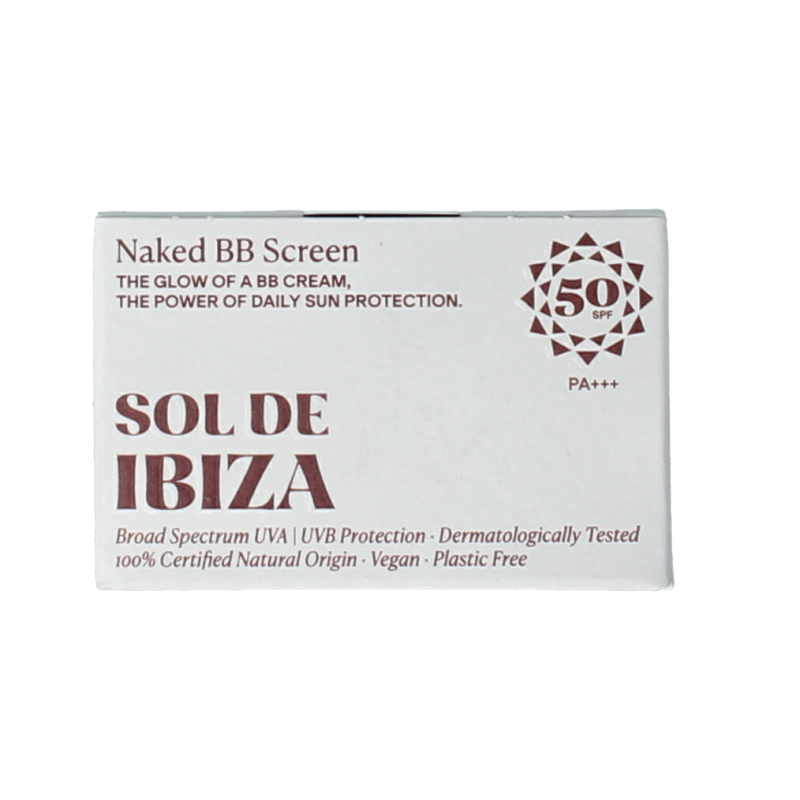 Sol De Ibiza Gezichtscreme getint nude SPF50 35 Gram