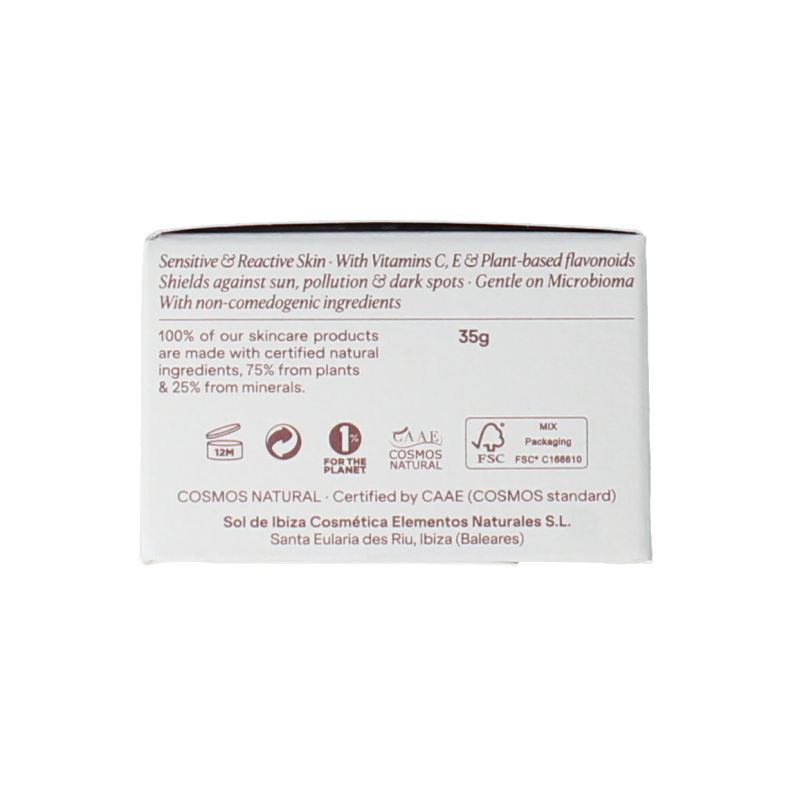 Sol De Ibiza Gezichtscreme getint nude SPF50 35 Gram