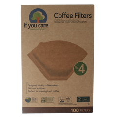 If You Care Koffiefilters no. 4 100.00 Stuks