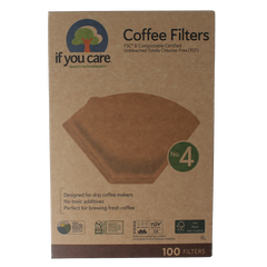 If You Care Koffiefilters no. 4 100 Stuks