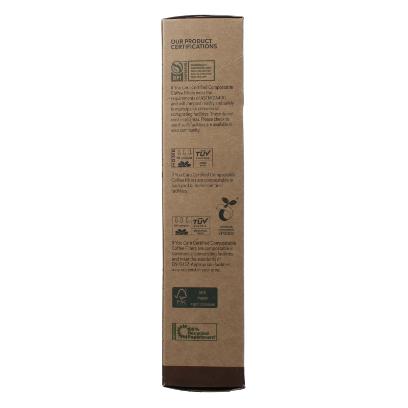 If You Care Koffiefilters no. 4 100 Stuks