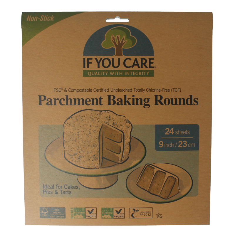 If You Care Bakpapier rond 24 Stuks