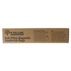 If You Care Mini baguette & sandwich bags 30 Stuks