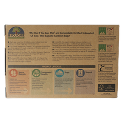 If You Care Mini baguette & sandwich bags 30 Stuks