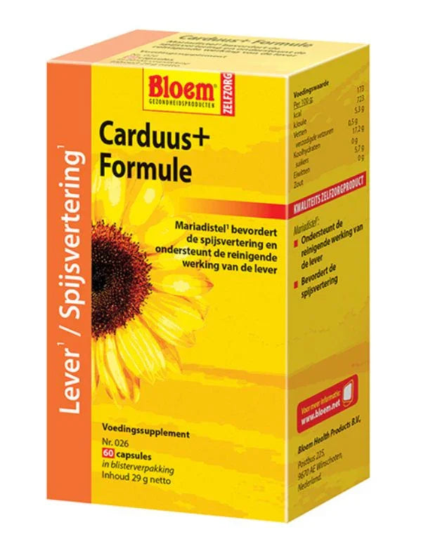 Bloem Carduus+ formule 60 Capsules