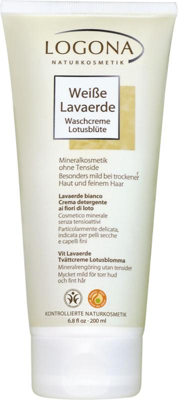 Logona Lavaerde tube wit 200 Milliliter