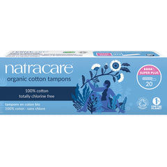 Natracare Tampons katoen super+ 20.00 Stuks