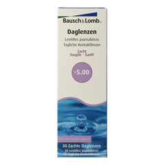 Bausch & Lomb Daglenzen -5.00 30.00 Stuks