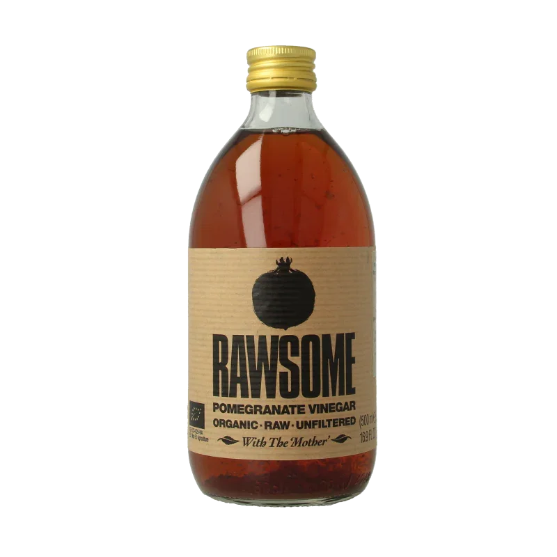 Rawsome Granaatappelazijn with the mother bio 500 Milliliter