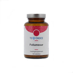 TS Choice Foliumzuur 400 Vitamine B11 100.00 Tabletten