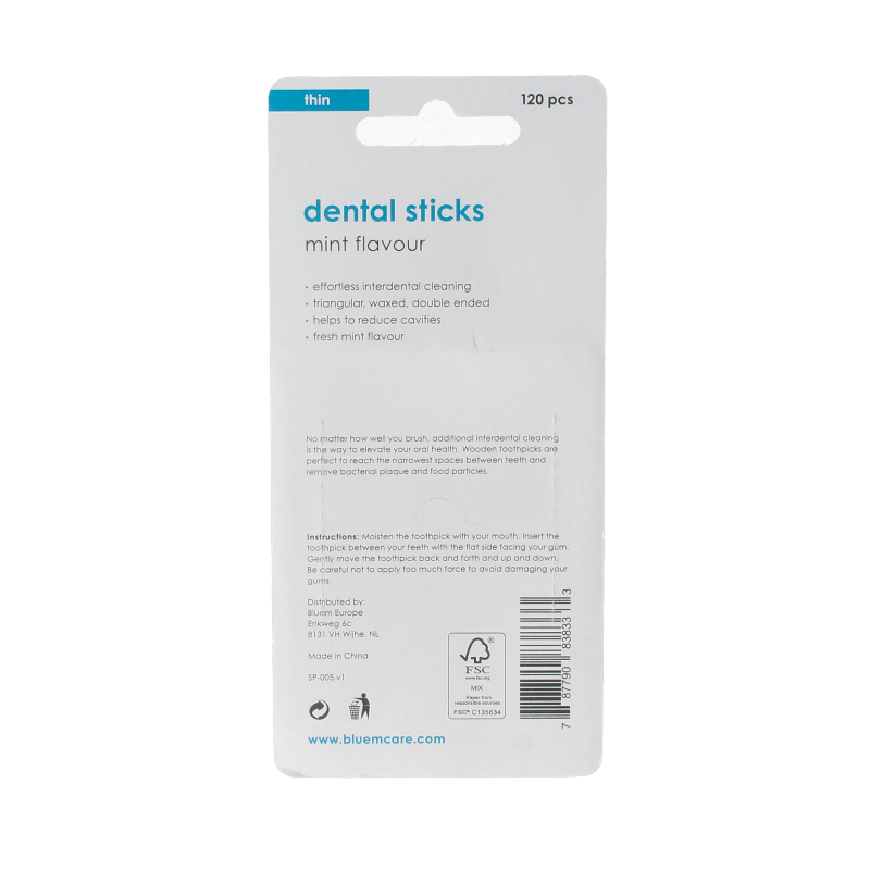 Bluem Dental sticks 120 Stuks