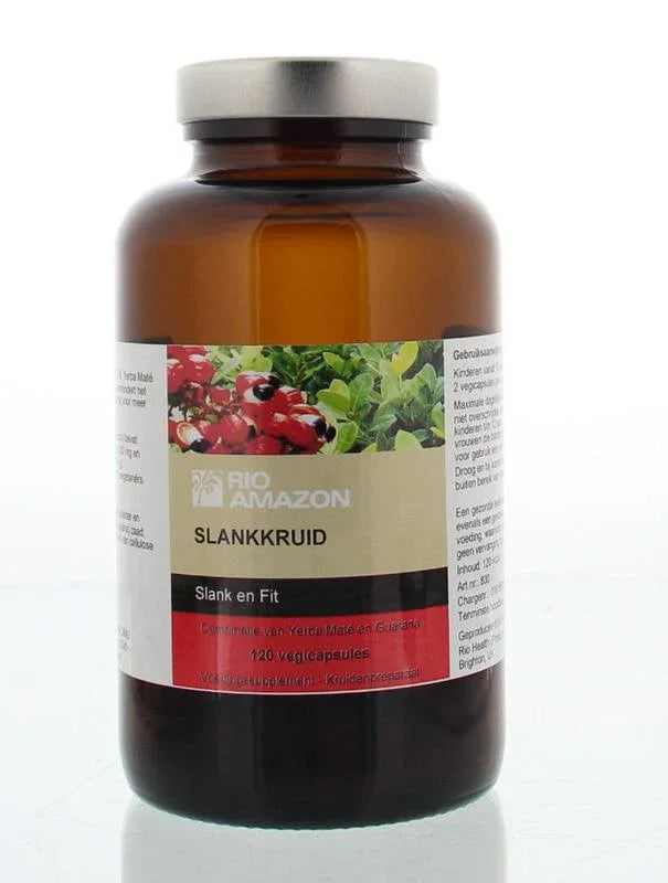 RIO Yerba mate met guarana slankkruiden 120 Capsules
