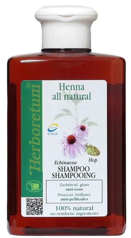 Herboretum Henna all natural shampoo anti roos 300 Milliliter