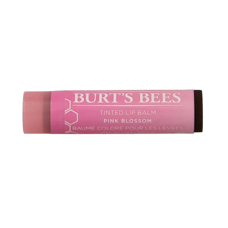 Burt's Bees Getinte lippenbalsem Pink blossom 4.3 Gram