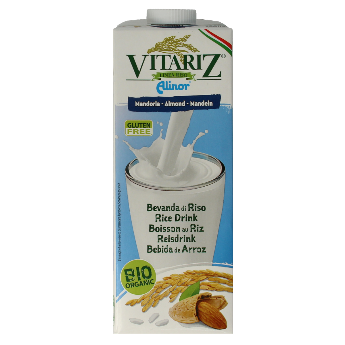 Vitariz Rice drink amandel bio 1.00 Liter