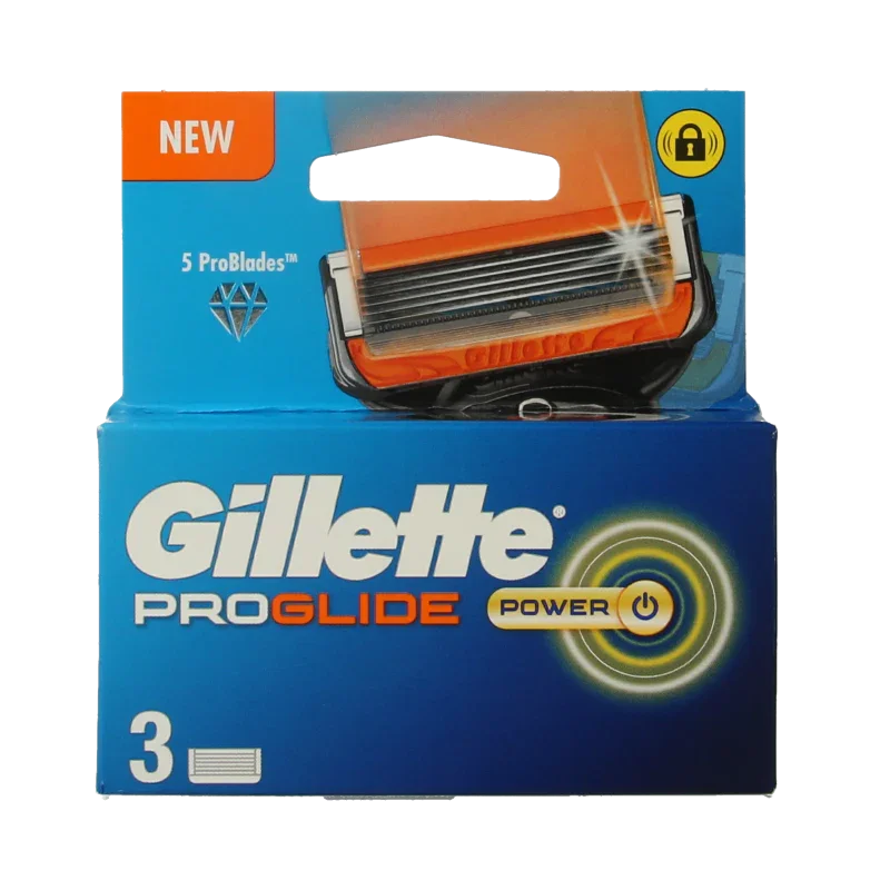 Gillette Fusion powerglide mesjes  3 Stuks