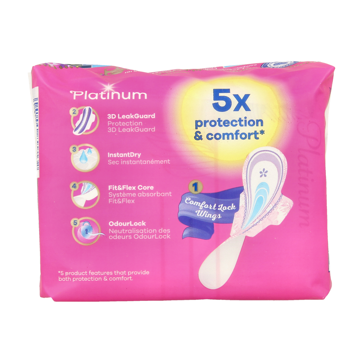 Always Maandverband platinum day & night 8.00 Stuks