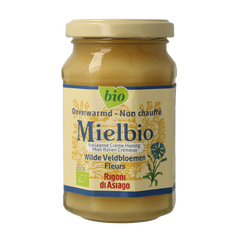 Mielbio Wilde veldbloemen creme honing bio 300.00 Gram