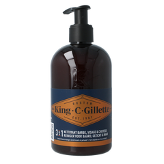 Gillette King c baard en gezichtsreiniger 350 Milliliter