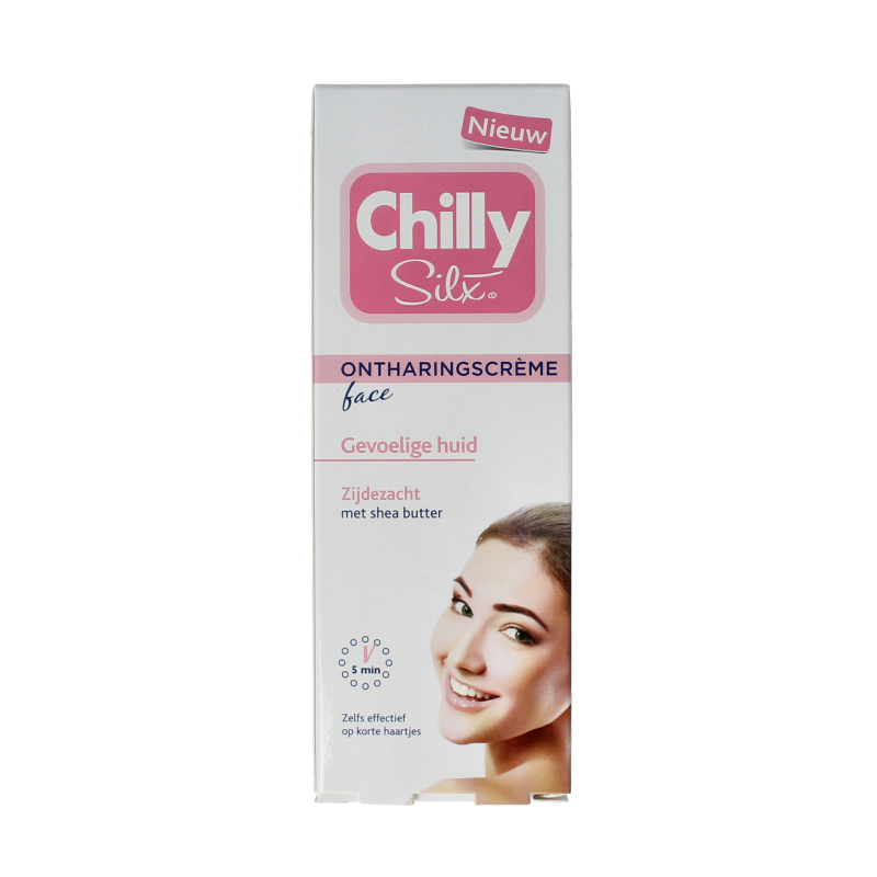 Chilly Silx Ontharingscreme gezicht 50 Milliliter