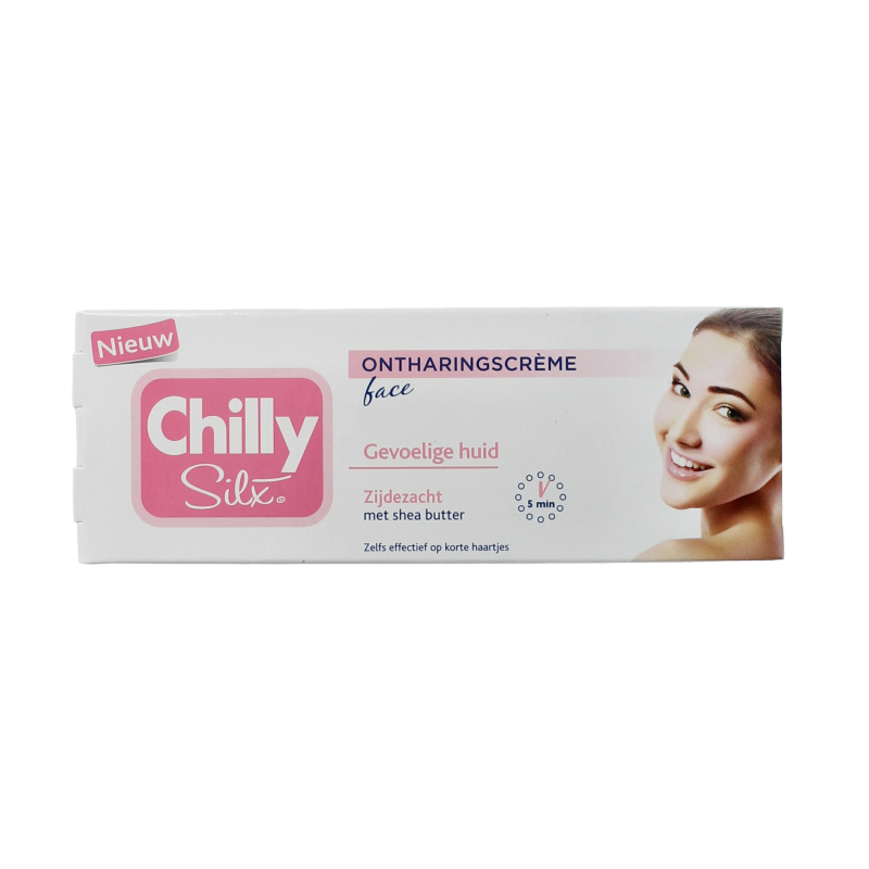 Chilly Silx Ontharingscreme gezicht 50 Milliliter