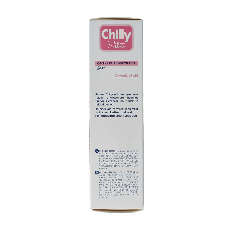 Chilly Silx Ontkleuringscreme gezicht  75 Milliliter