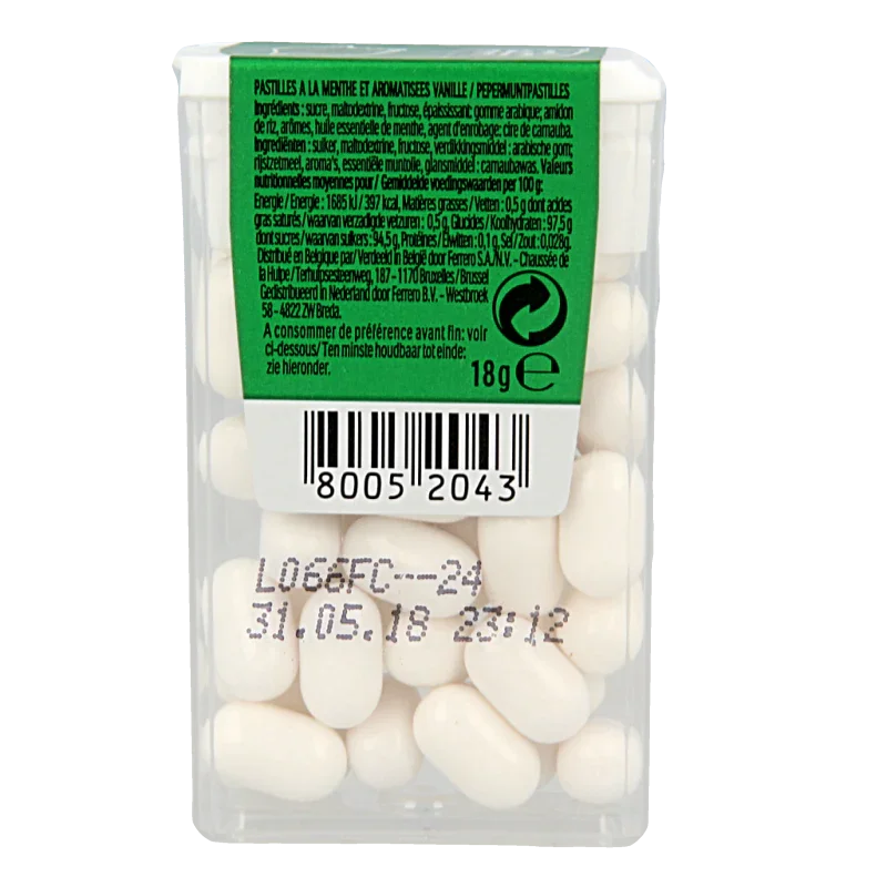 Tic Tac Mint 18 Gram