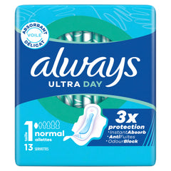 Always Always Ultra Maandverband VLEUGELS 13CT 13.00 Stuks