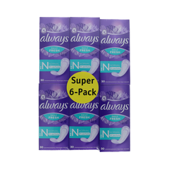 Always Inlegkruisjes daily fresh 180.00 Stuks