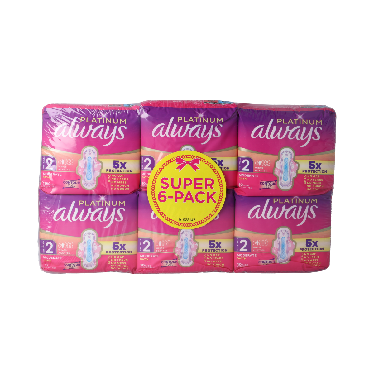 Always Maandverband platinum normaal 60.00 Stuks