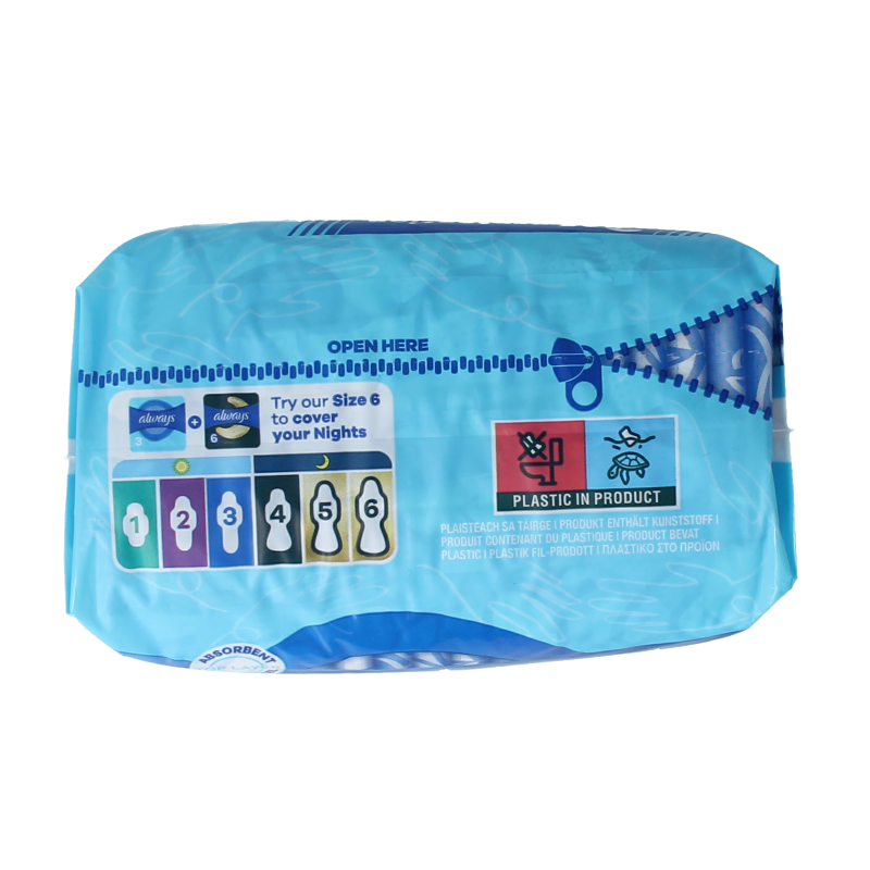 Always Maandverband ultra day & night 9 Stuks