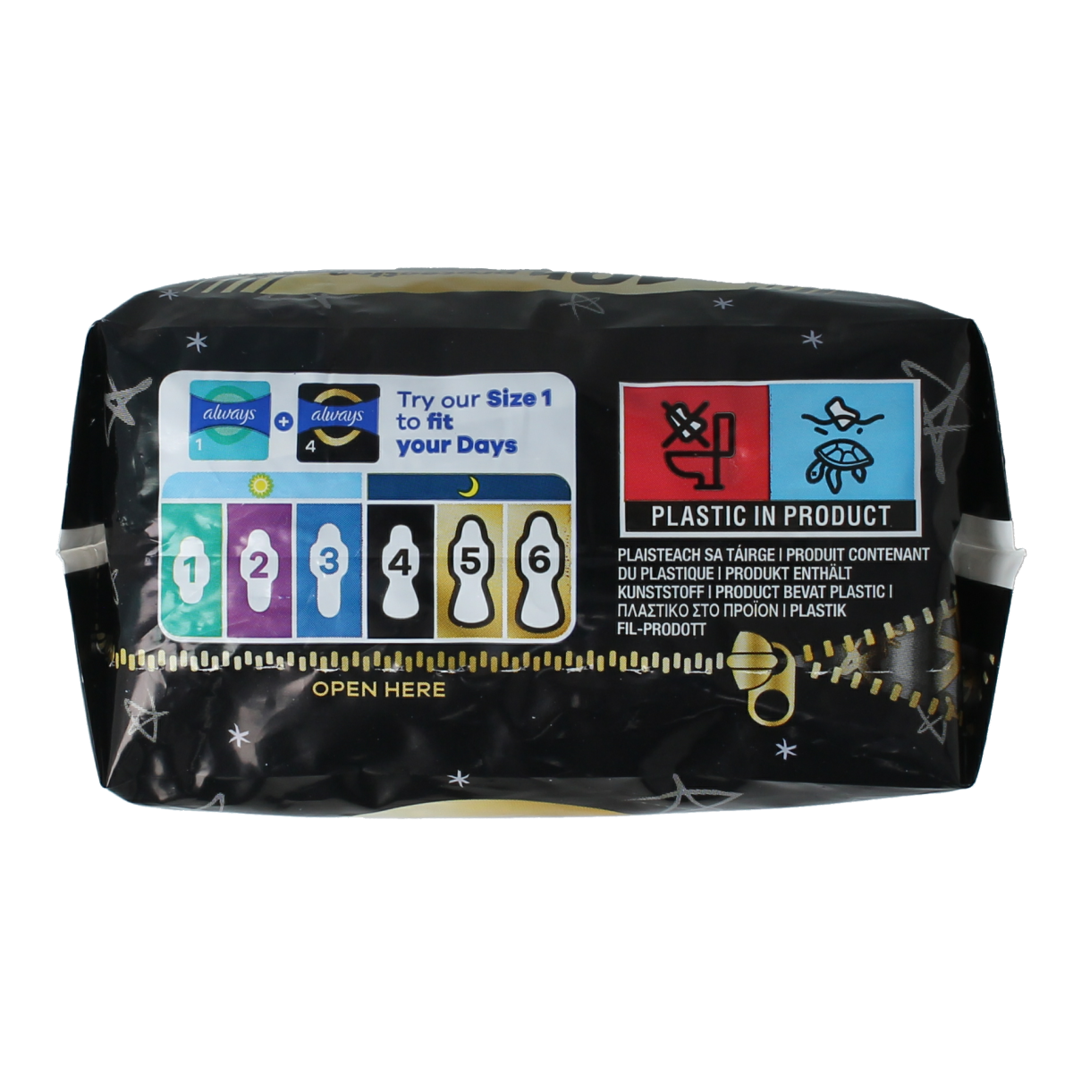 Always Maandverband ultra secure night 8.00 Stuks