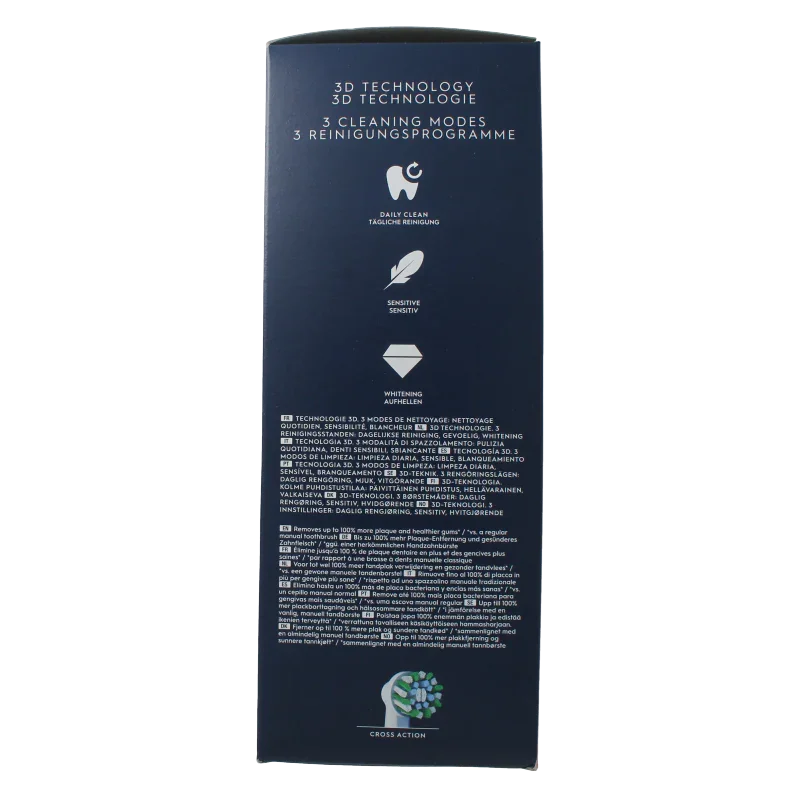 Oral B Elektrische tandenborstel pro 3 3900 black pink 1 Set