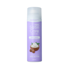 Gillette Satin care scheergel droge huid 200.00 Milliliter