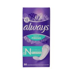 Always Inlegkruisjes daily fresh normaal 30.00 Stuks