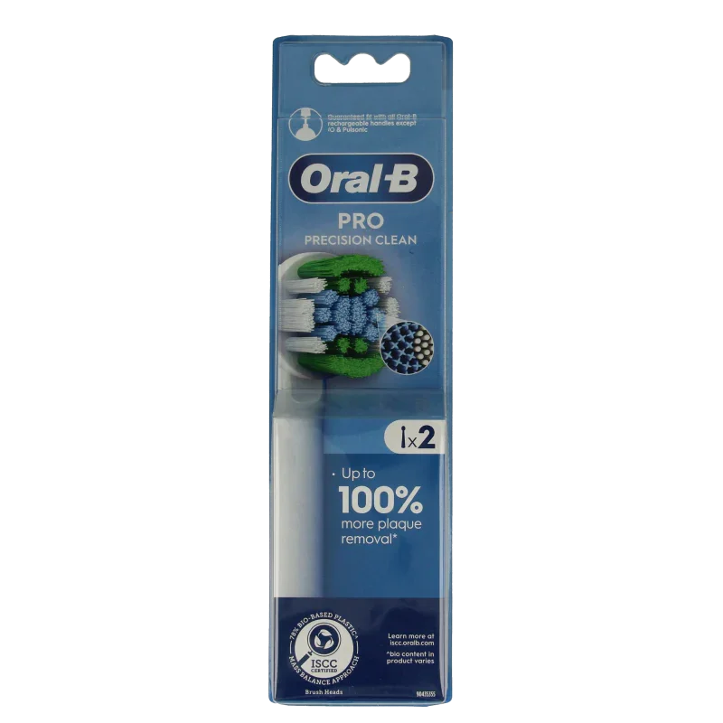 Oral B Opzetborstel precision clean 2 Stuks