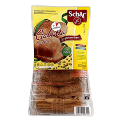 Schar Ciabatta rustica glutenvrij 4 Stuks