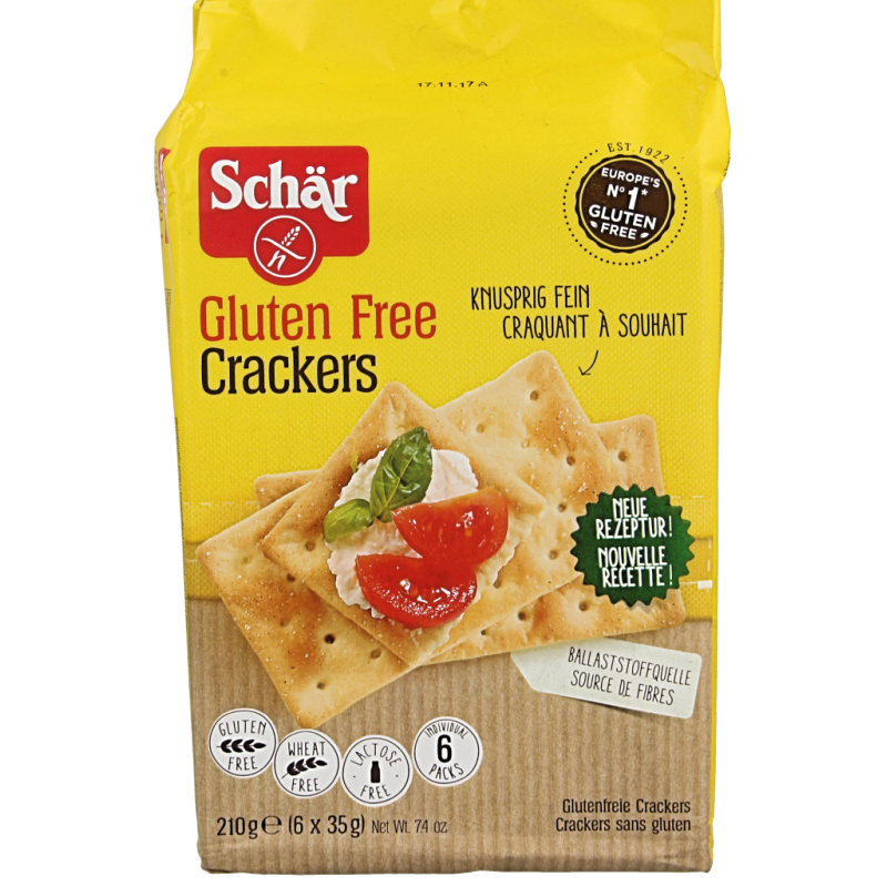 Schar Crackers glutenvrij 210 Gram
