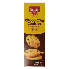 Schar Choco chip cookies glutenvrij 100 Gram