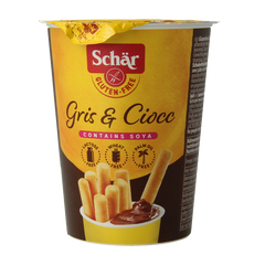 Schar Milly grissini & chocolate sticks glutenvrij 52 Gram