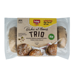 Schar Afbakbroodjes trio glutenvrij 300.00 Gram