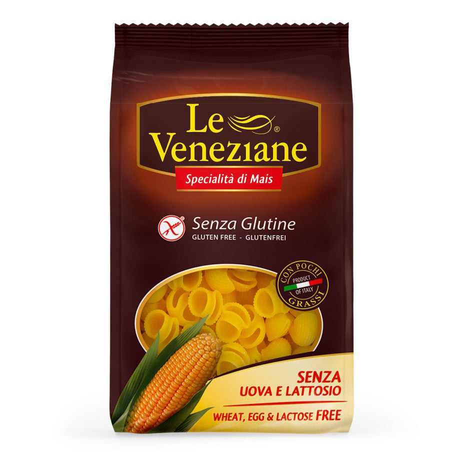 Le Veneziane Pipe rigate glutenvrij 250.00 Gram