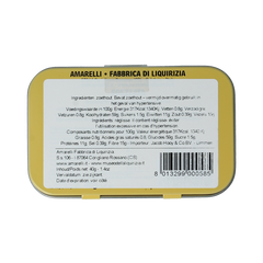 Amarelli Laurierdrop blikje brokken puur 40 Gram