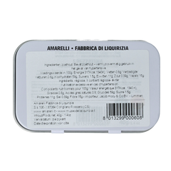 Amarelli Laurierdop liquiriz calabria blikje kleine stukjes 40 Gram