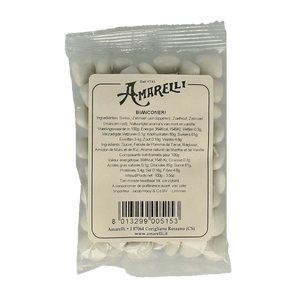 Amarelli Laurierdrop menta piperita bianco sacchetto 100 Gram