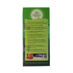 Organic India Tulsi green thee bio 25.00 Zakjes